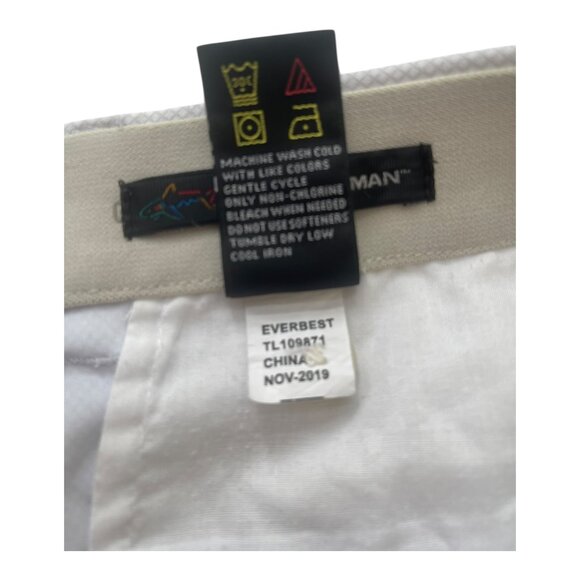 Greg Norman Men's Stretch Golf Fishing Short Size US 34 Regular Gray blocks - Picture 9 of 11